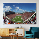 Virginia Tech Hokies Football Team Print - Blacksburg Lane