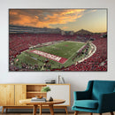 Camp Randall Stadium Wisconsin Badgers Large Wall Art Canvas
