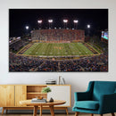 Demon Deacons Print Canvas, Football Team Print -