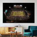 Wake Forest University Demon Deacons Canvas Printi, Football