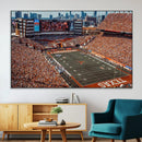 University of Texas Longhorns Football Team Print - Austin by MyGreatCanvas | Canvas Wall Art Prints | Photo Prints & Wall Decor