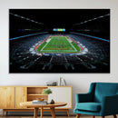 Denver Broncos Football Team Print Canvas- Denver Empower
