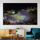 Duke University Blue Devils Football Print Canvas - Durham by MyGreatCanvas | Canvas Wall Art Prints | Photo Prints & Wall Decor