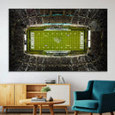 UCF Knights Football Team Print - Orlando FBC Mortgage by MyGreatCanvas | Canvas Wall Art Prints | Photo Prints & Wall Decor