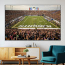 UCF Knights Football Team Print - Orlando FBC Mortgage by MyGreatCanvas | Canvas Wall Art Prints | Photo Prints & Wall Decor