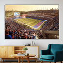University of Kansas Jayhawks Football Team Print - Lawrence by MyGreatCanvas | Canvas Wall Art Prints | Photo Prints & Wall Decor