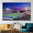 University of Kansas Jayhawks Football Team Print Canvas- by MyGreatCanvas | Canvas Wall Art Prints | Photo Prints & Wall Decor