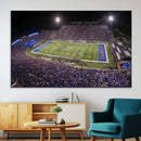 University of Kansas Jayhawks Football Team Print - Lawrence by MyGreatCanvas | Canvas Wall Art Prints | Photo Prints & Wall Decor
