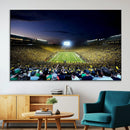 University of Michigan Wolverines Football Team Print - Ann by MyGreatCanvas | Canvas Wall Art Prints | Photo Prints & Wall Decor