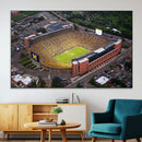 University of Michigan Wolverines Football Team Print - Ann by MyGreatCanvas | Canvas Wall Art Prints | Photo Prints & Wall Decor