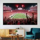 University of Nebraska Cornhuskers Football Team Print -