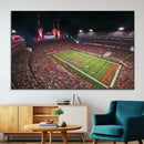 University of Nebraska Cornhuskers Football Team Print -