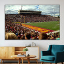 Central Michigan University Chippewas Football Team Print - by MyGreatCanvas | Canvas Wall Art Prints | Photo Prints & Wall Decor