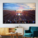 Denver Broncos Football Team Print Canvas- Empower Field at