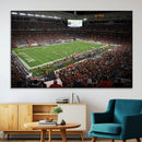 Miami Hurricanes Football Team Print Canvas- Miami Hard Rock