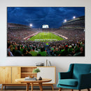Michigan State Spartans Football Team Print - East Lansing