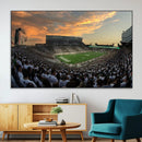 Michigan State Spartans Football Team Print - East Lansing