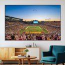 University of Minnesota Golden Gophers Art Print, Football by MyGreatCanvas | Canvas Wall Art Prints | Photo Prints & Wall Decor