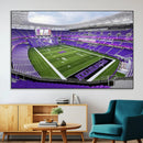 Northwestern University Wildcats Football Team Print - by MyGreatCanvas | Canvas Wall Art Prints | Photo Prints & Wall Decor