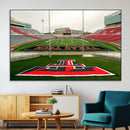 Texas Tech Red Raiders Football Team Print - Lubbock Jones