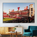 Jones AT&T Stadium Texas Tech Red Raiders Wall Art | Large