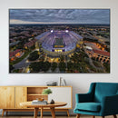 The Louisiana State University Tigers Football Team Print -