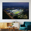 The University of South Florida Bulls Football Team Print - by MyGreatCanvas | Canvas Wall Art Prints | Photo Prints & Wall Decor
