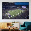 The University of Washington Huskies Football Team Print - by MyGreatCanvas | Canvas Wall Art Prints | Photo Prints & Wall Decor