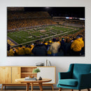 West Virginia Uni Mountaineers Football Team Print - Milan