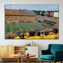 Puskar Stadium Canvas Print Wall Art - Morgantown Print -