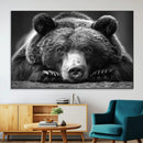 Resting Grizzly 399 Bear Canvas Print | Ready to Hang Wall