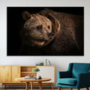 Wild Grizzly 399 Bear Canvas Wall Art Print, Bear Animal by MyGreatCanvas | Canvas Wall Art Prints | Photo Prints & Wall Decor