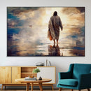 Jesus Walking on Water Wall Art | Ready to Hang Spiritual