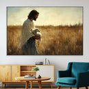 Jesus the Good Shepherd Wall Art Canvas Print -