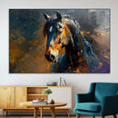 Abstract Horse Wall Art Canvas Print | Farmhouse Wall Decor by MyGreatCanvas | Canvas Wall Art Prints | Photo Prints & Wall Decor