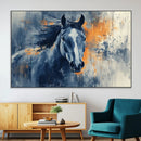 Abstract Blue Horse Wall Art Print Canvas | Horse Wall Art by MyGreatCanvas | Canvas Wall Art Prints | Photo Prints & Wall Decor