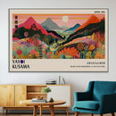 Yayoi 1986 Wall Art Print – Vibrant Sabi Sabi Japanese