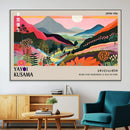 Yayoi Kusama Japan 1986 Wall Art Canvas Print – Vibrant Wabi