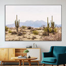 Desert Cactus Canvas Wall Art – Serene Southwestern Arizona by MyGreatCanvas | Canvas Wall Art Prints | Photo Prints & Wall Decor