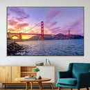 Golden Gate Bridge Wall Art Canvas Print – Framed San by MyGreatCanvas | Canvas Wall Art Prints | Photo Prints & Wall Decor