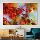 Red Leaves Autumn Forest Wall Art Canvas, Red Leaves Autumn by MyGreatCanvas | Canvas Wall Art Prints | Photo Prints & Wall Decor