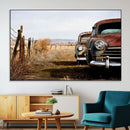 Classic Cars Vintage Wall Art Canvas Print