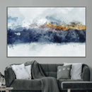 Abstract Mountain Range Art Canvas Print | 3 Panel by MyGreatCanvas | Canvas Wall Art Prints | Photo Prints & Wall Decor