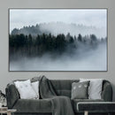 Autumn and Misty Trees in the Forest Wall Art Canvas Print, by MyGreatCanvas | Canvas Wall Art Prints | Photo Prints & Wall Decor