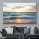 Coastal Wall Art - Vintage World Map Canvas Print with