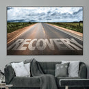 Recovery Road Wall Art Canvas Print