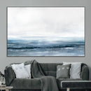 Blue Ocean Abstract Artwork Wall Art Canvas Print by MyGreatCanvas | Canvas Wall Art Prints | Photo Prints & Wall Decor
