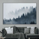 Foggy Pine Forest Wall Art Canvas Print by MyGreatCanvas | Canvas Wall Art Prints | Photo Prints & Wall Decor