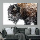 American Bison Wall Art Print – Majestic Buffalo Canvas
