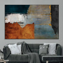 Modern Abstract Canvas Art Canvas Print - Framed and Ready